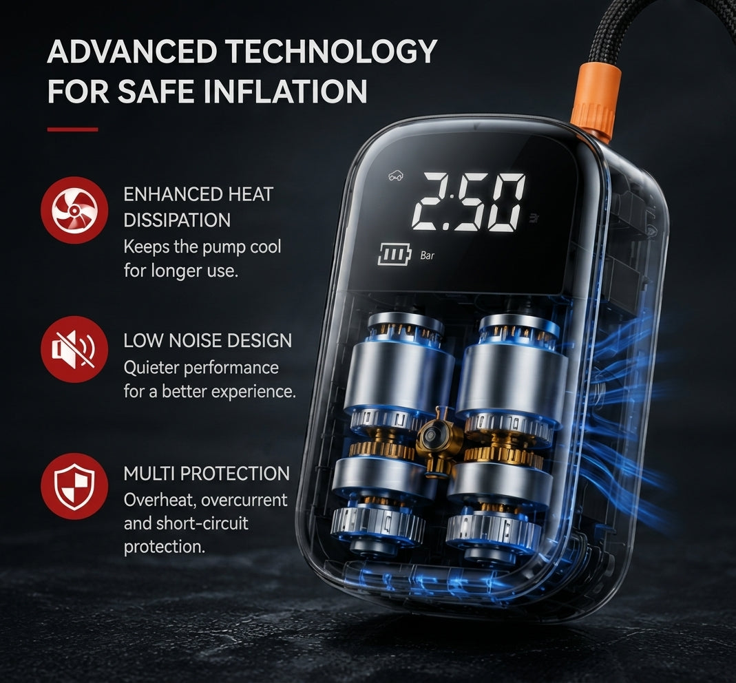 Wireless Portable Air Pump